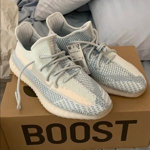 Yeezy 350 V2 Cloud White Non Reflective